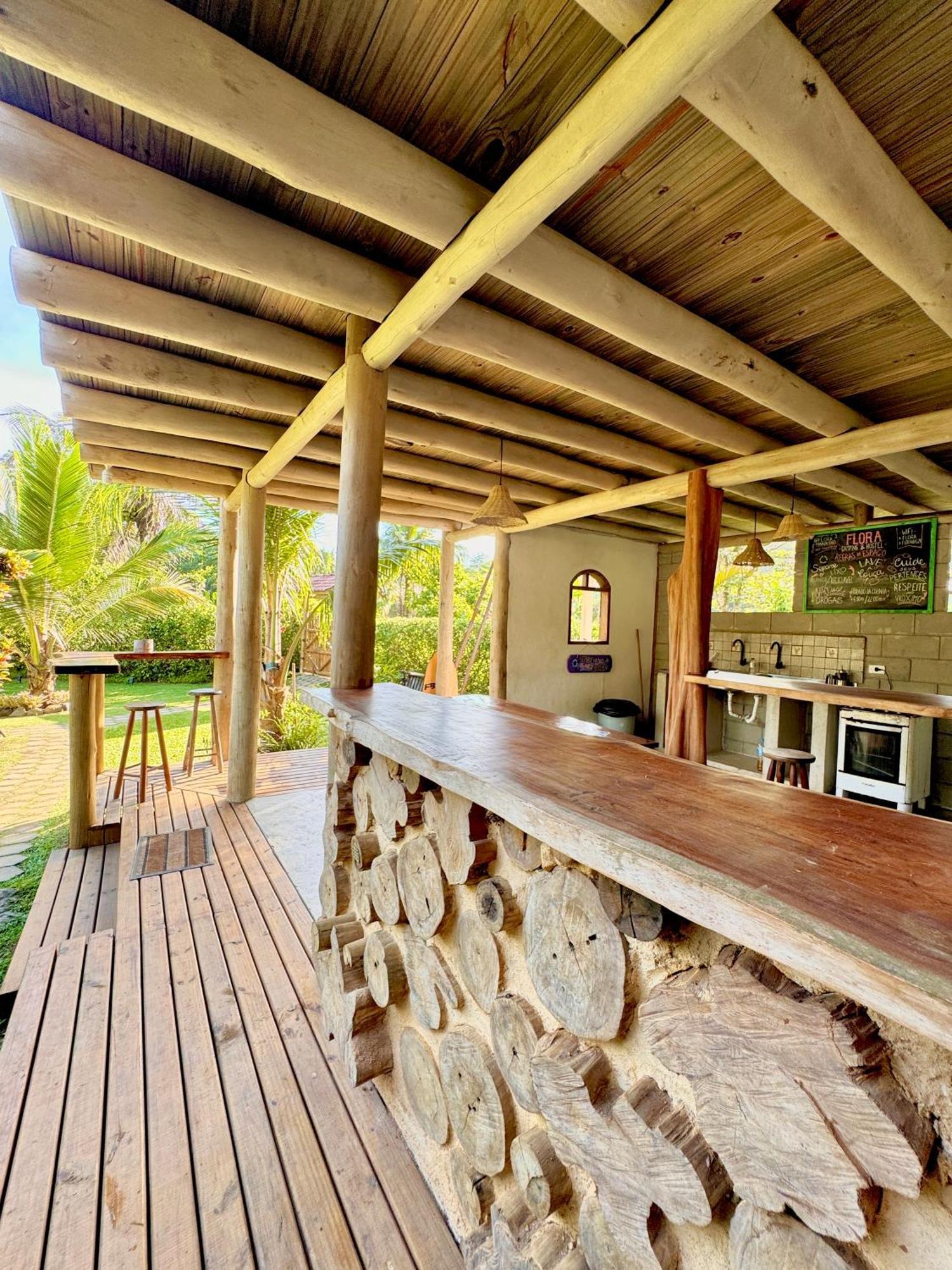Flora Praia Do Sono Lodge & Trekking パラチ エクステリア 写真